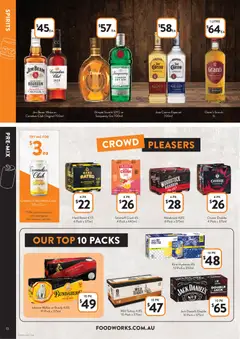 Preview of Foodworks Catalogue VIC - valid from 04.02.2026 | Page: 13 | Products: Bourbon, Vodka, Lemon, Scotch