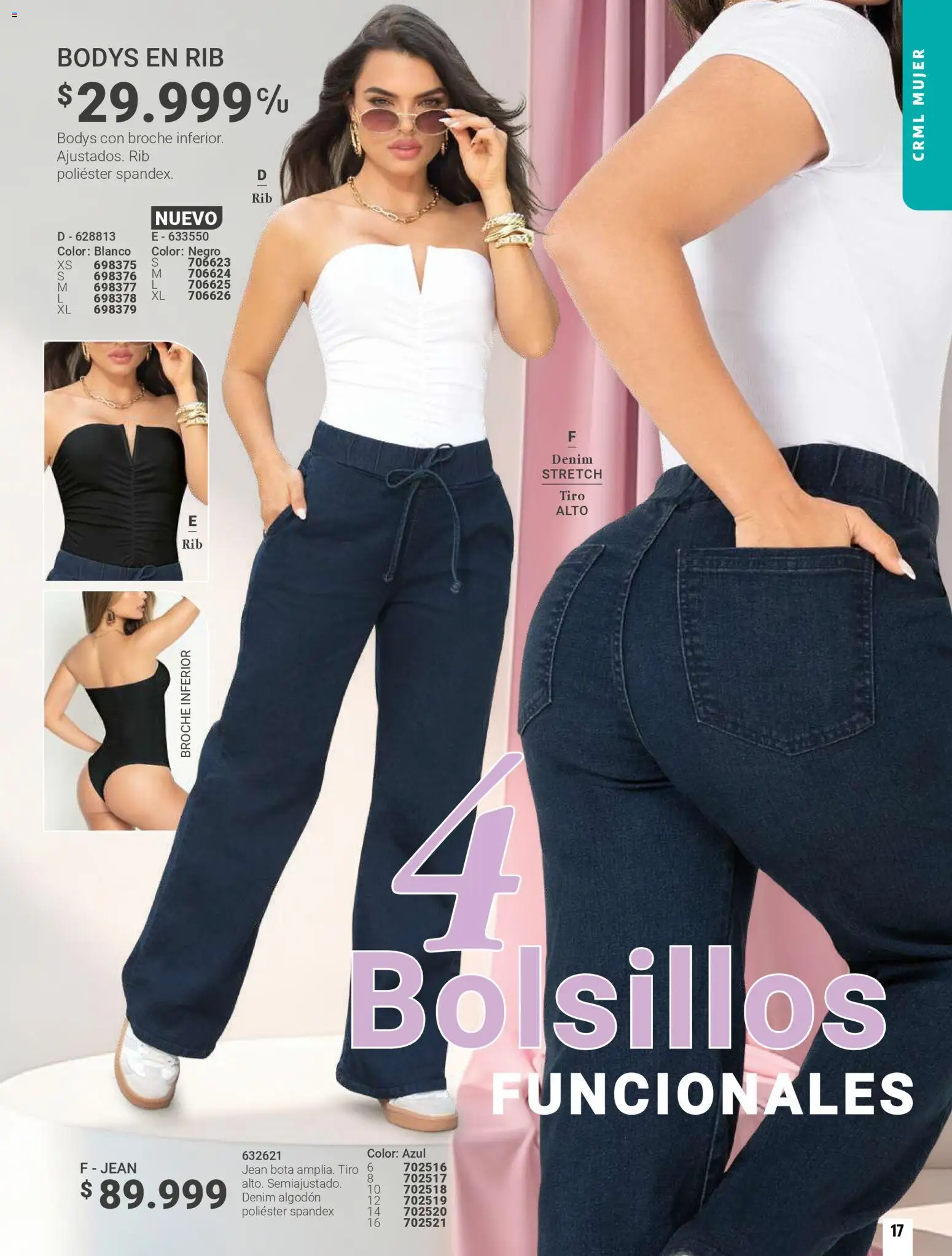 Carmel revista - valida desde el 01.04.2026 | Página: 17 | Productos: Algodón, Jean