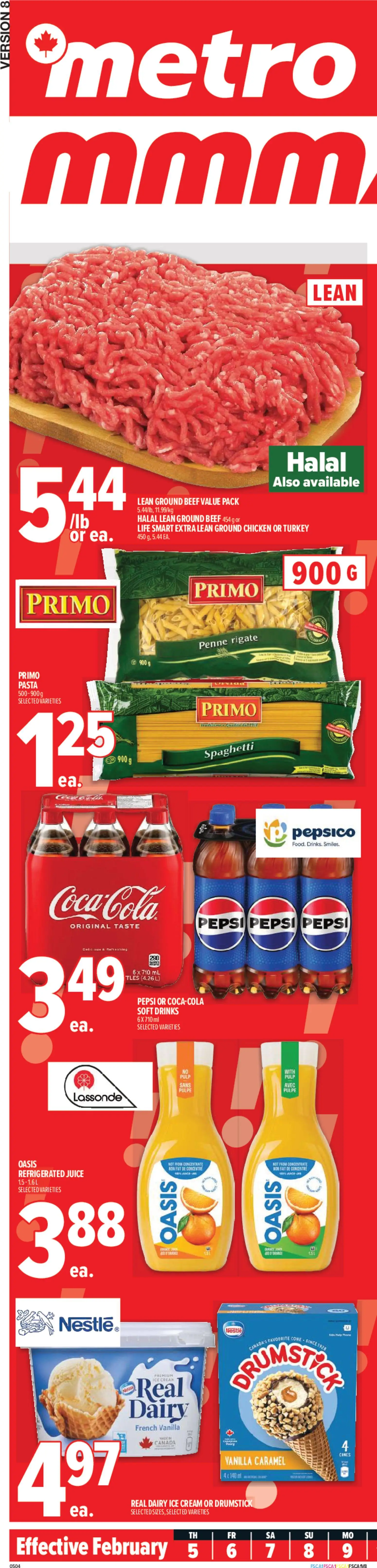 Metro flyer valid from 05.02.2026 | Page: 1