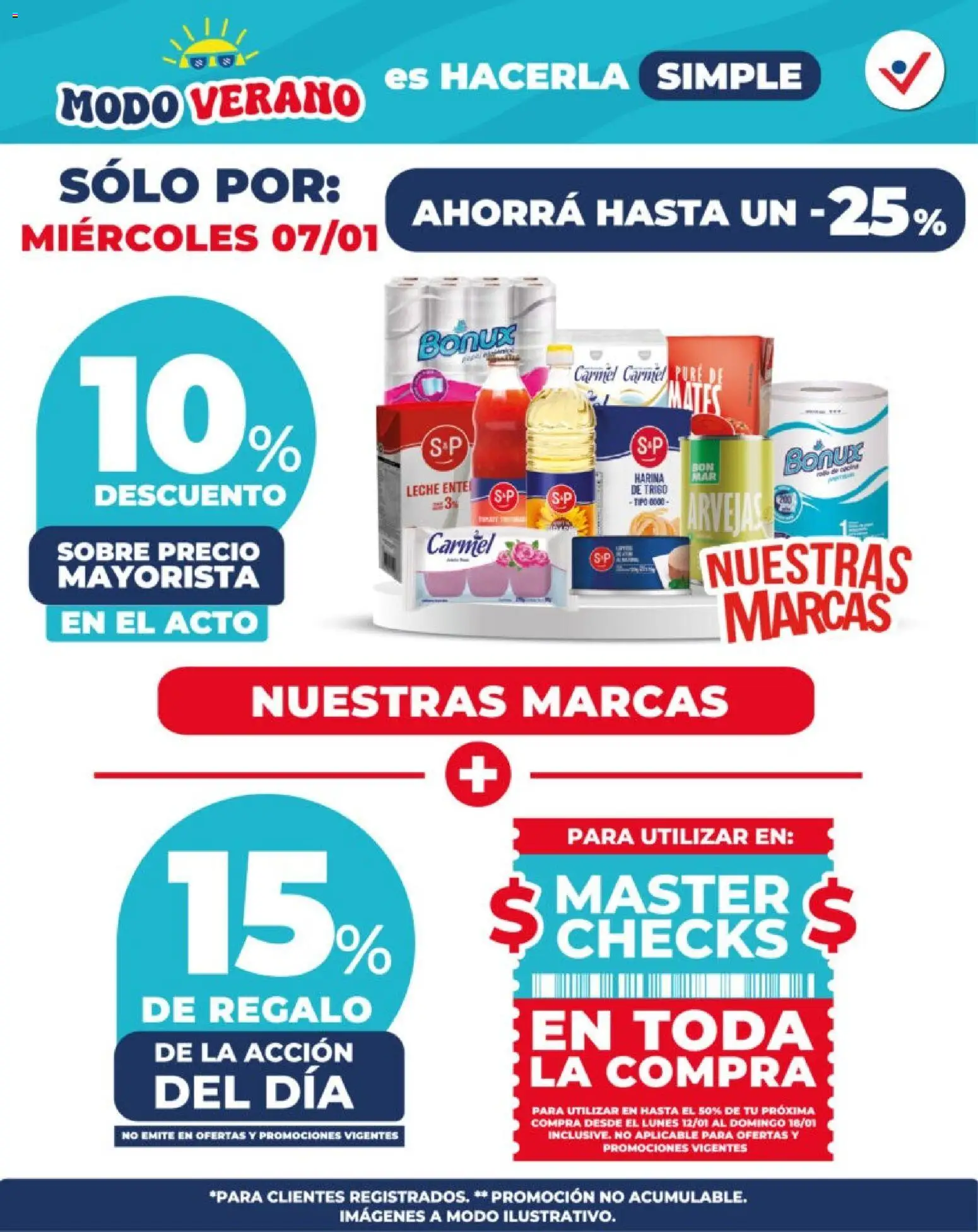 Vital - Sólo por │ válido desde el 07.01.2026 | Página: 2 | Productos: Sobre, Harina, Arvejas, Leche