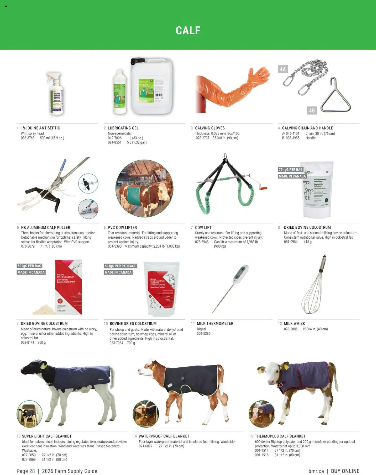 BMR flyer valid from 09.01.2026 | Page: 28 | Products: Gloves, Bag, Thermometer, Milk