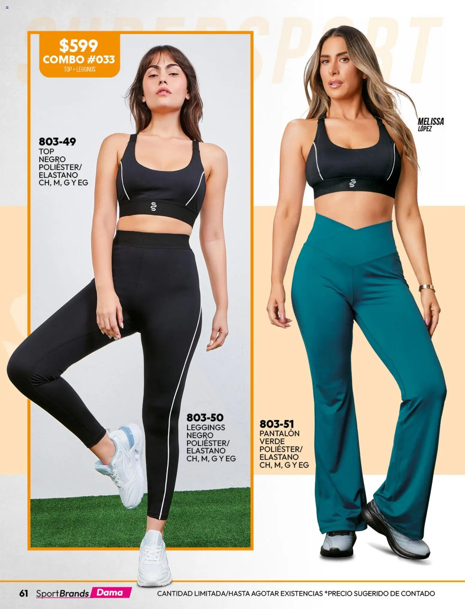 Nuevas ofertas de Cklass válidas en toda la República Mexicana desde el 02.01.2026. ¡Encuentra las mejores ofertas en Cklass catálogo Sportbrands! | Página: 74 | Productos: Leggings, Top