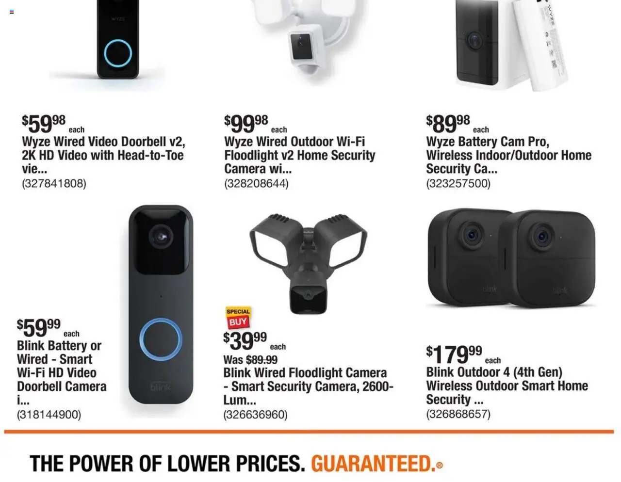 Home Depot Weekly Ad - FL - valid from 02.10.2025 | Page: 10 | Products: Battery, Video, Camera