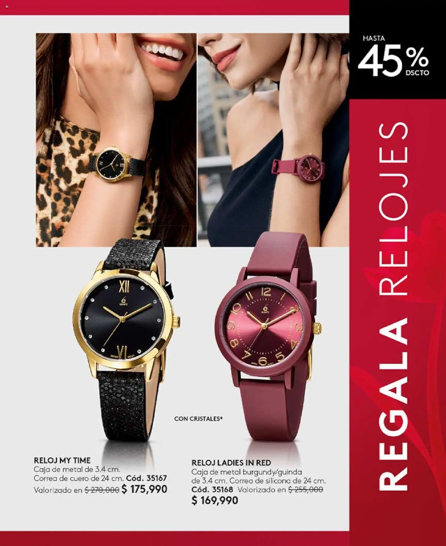 Ésika revista - valida desde el 24.04.2026 | Página: 131 | Productos: Reloj, Caja