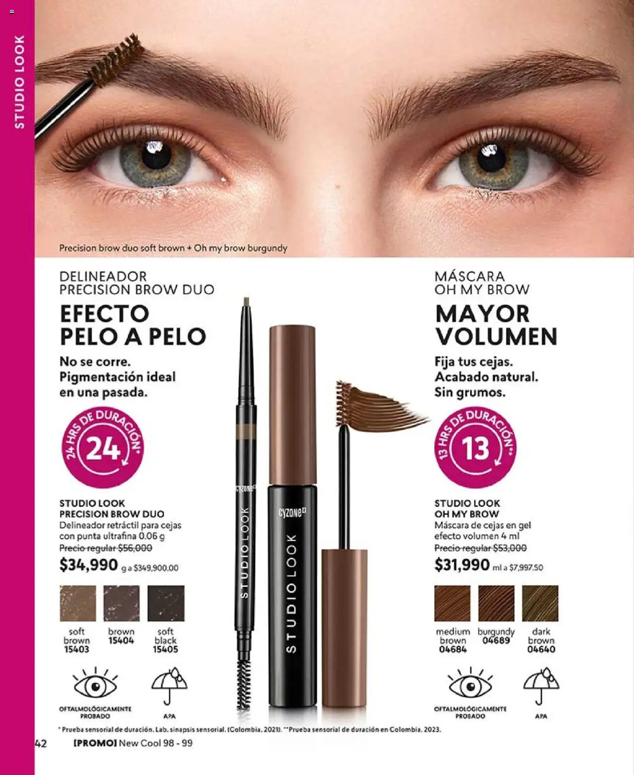 CyZone revista - valida desde el 05.05.2025 | Página: 42 | Productos: Máscara, Delineador