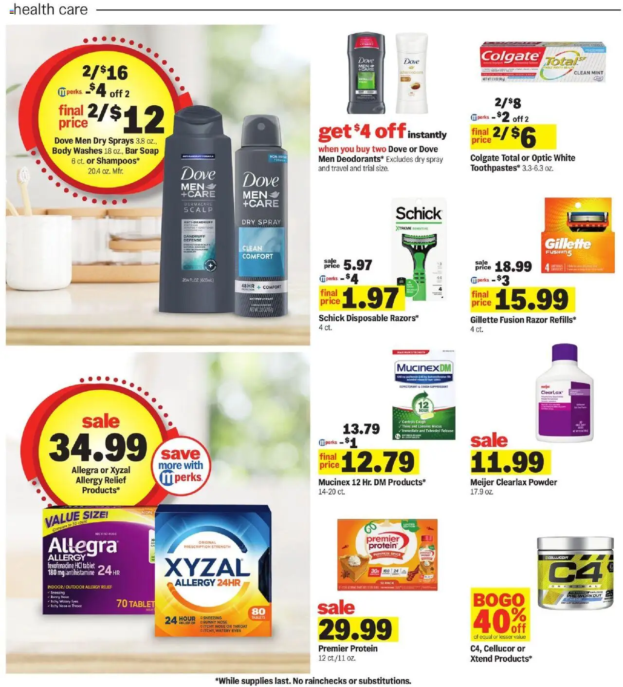 Meijer Weekly Ad - valid from 10.09.2025 | Page: 32 | Products: Powder, Soap, Bar Soap, Tablet