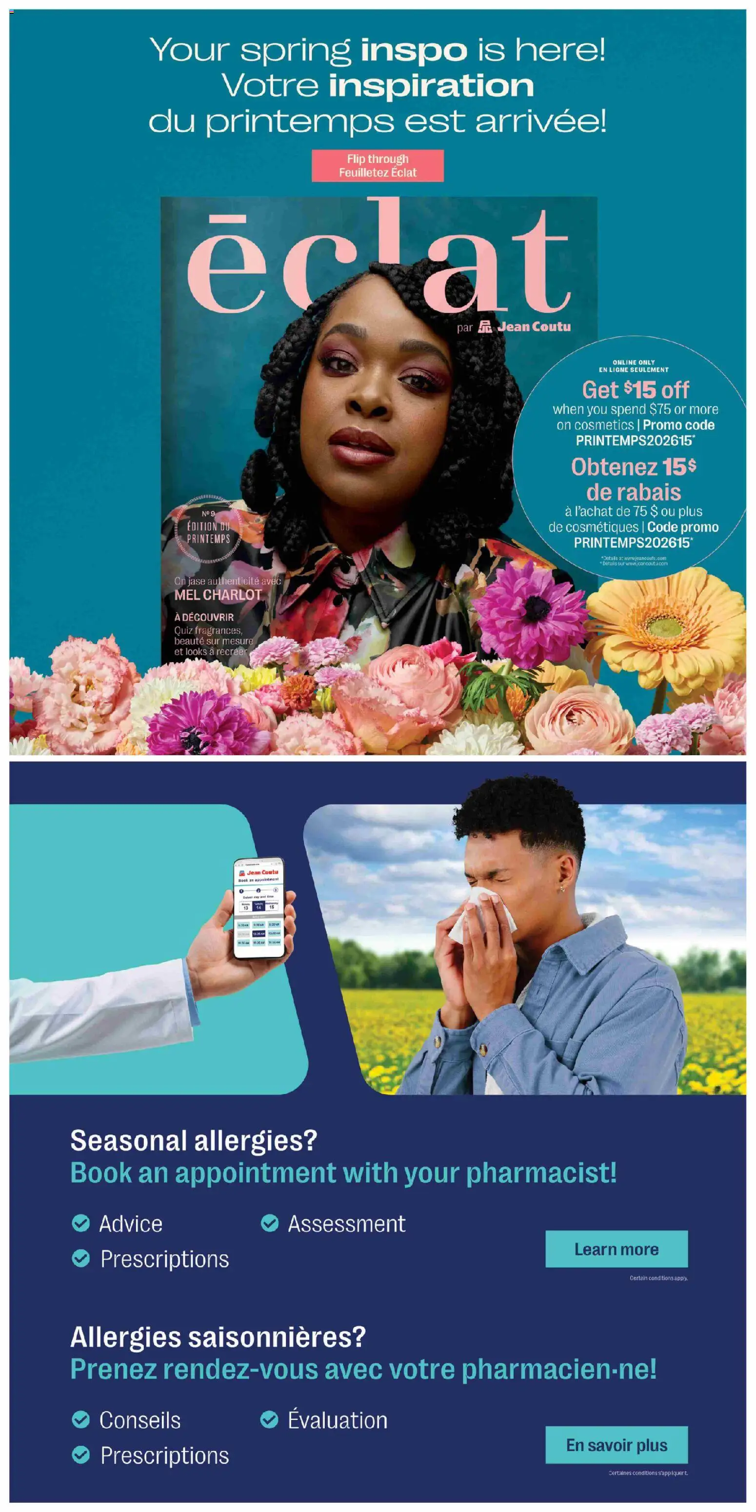 Jean Coutu Flyer from Apr 23, 2026 - Unlock Huge Savings | Canada