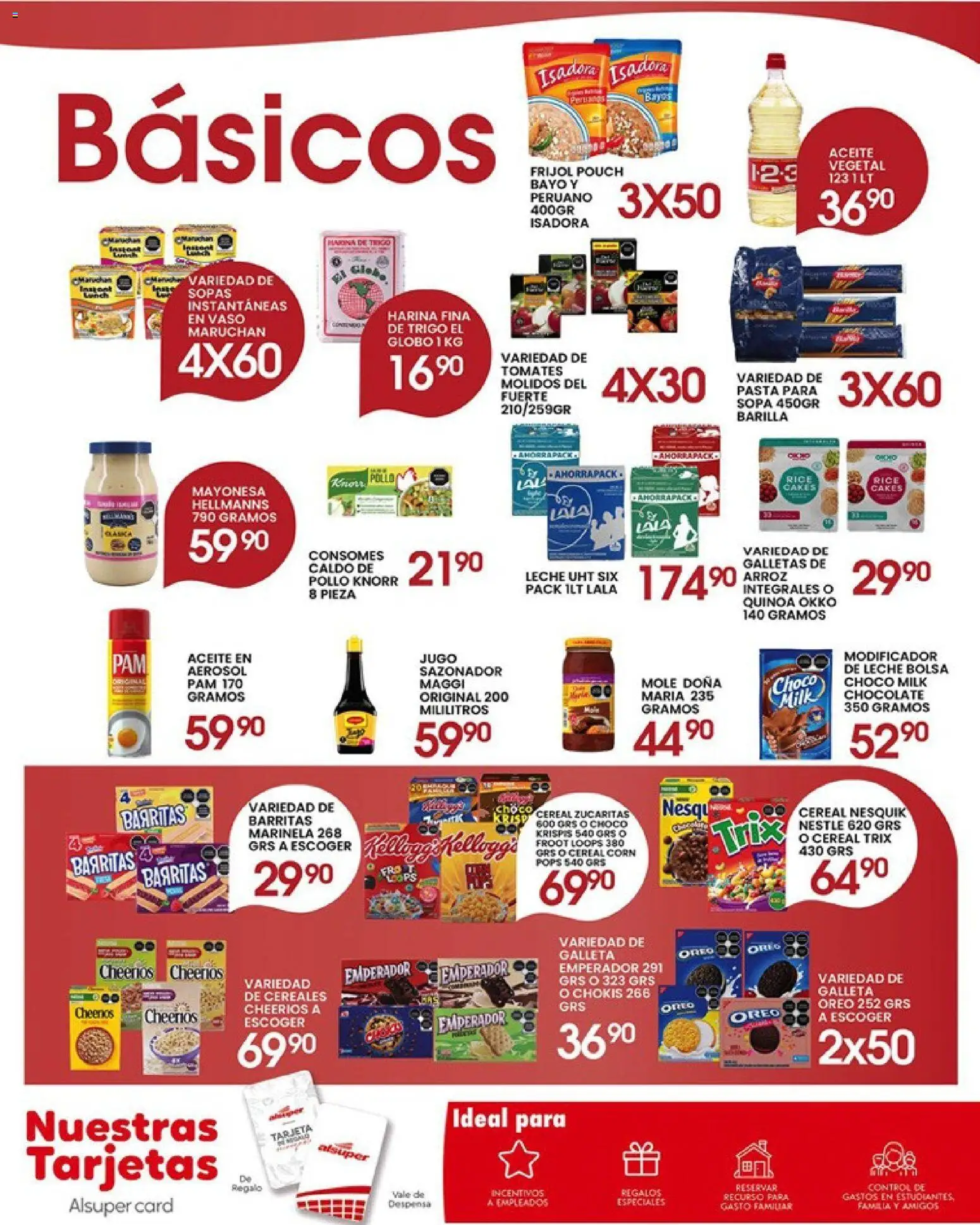 Nuevas ofertas de Alsuper válidas en toda la República Mexicana desde el 17.04.2026. ¡Encuentra las mejores ofertas en Alsuper folleto Casas Grandes! | Página: 6 | Productos: Harina, Sopa, Arroz, Despensa