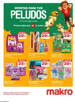 Makro - Especial mascotas -  Vista previa de la revista de la tienda Makro valido desde el 13.02.2026