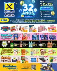 X Supermercados - Ofertas da semana - Pré-Visualização do folheto da loja X Supermercados, válido de 29.10.2025
