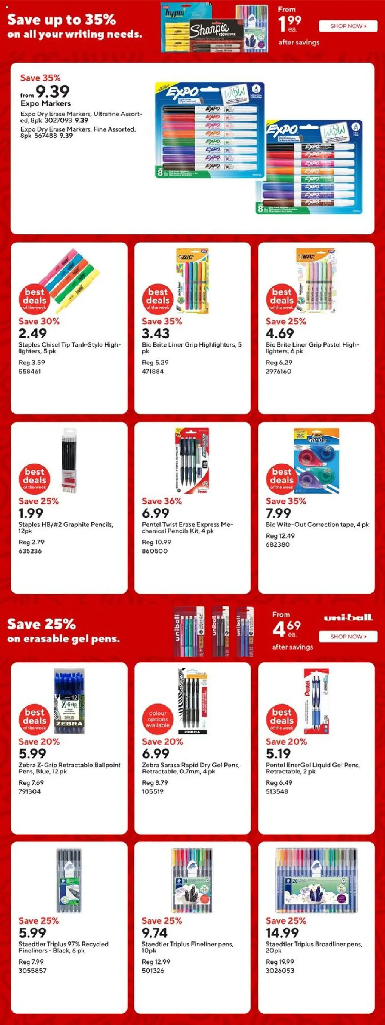 Staples flyer valid from 05.09.2025 | Page: 10