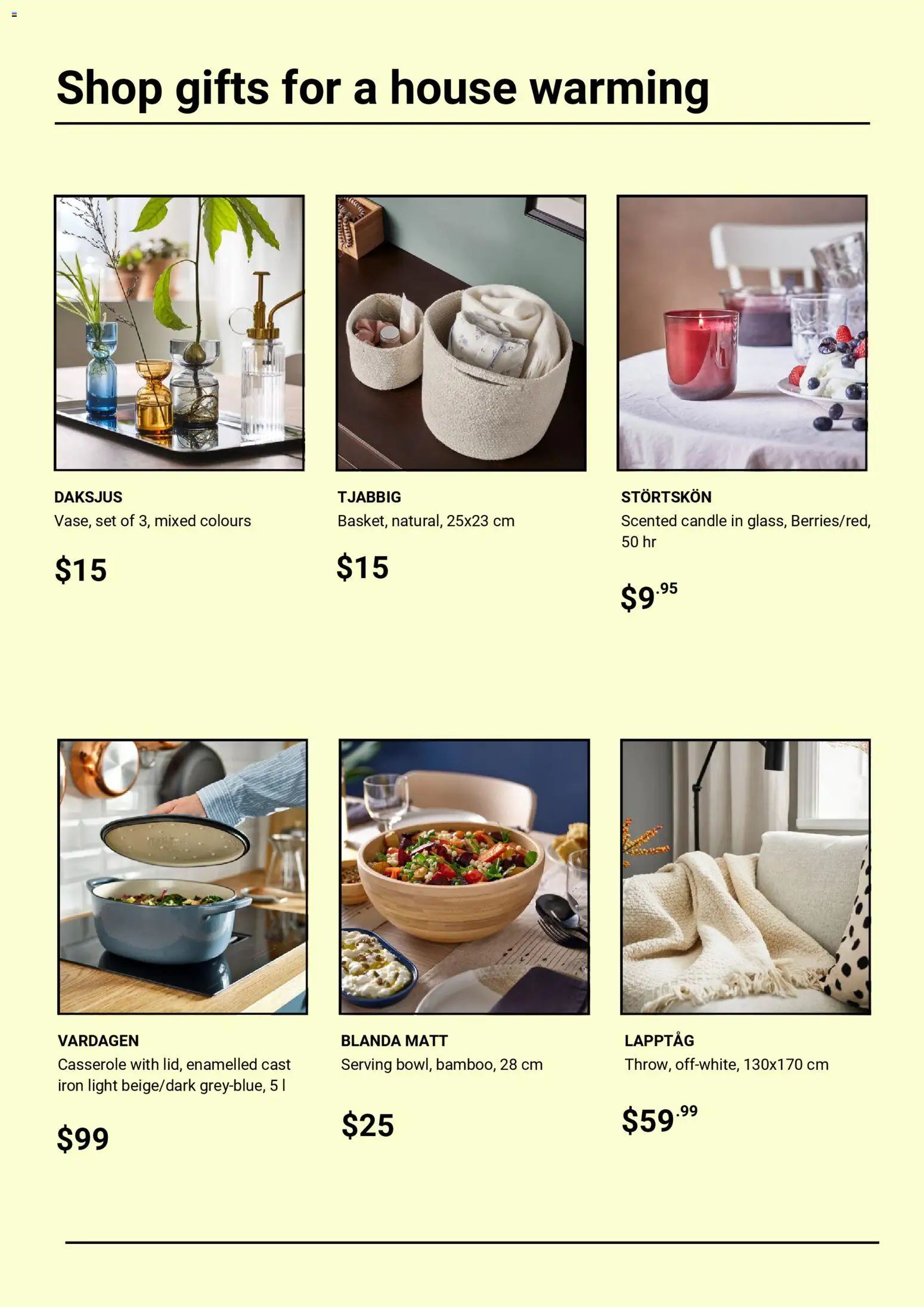 IKEA catalogue - valid from 30.01.2026 | Page: 5 | Products: Light, Candle, Iron