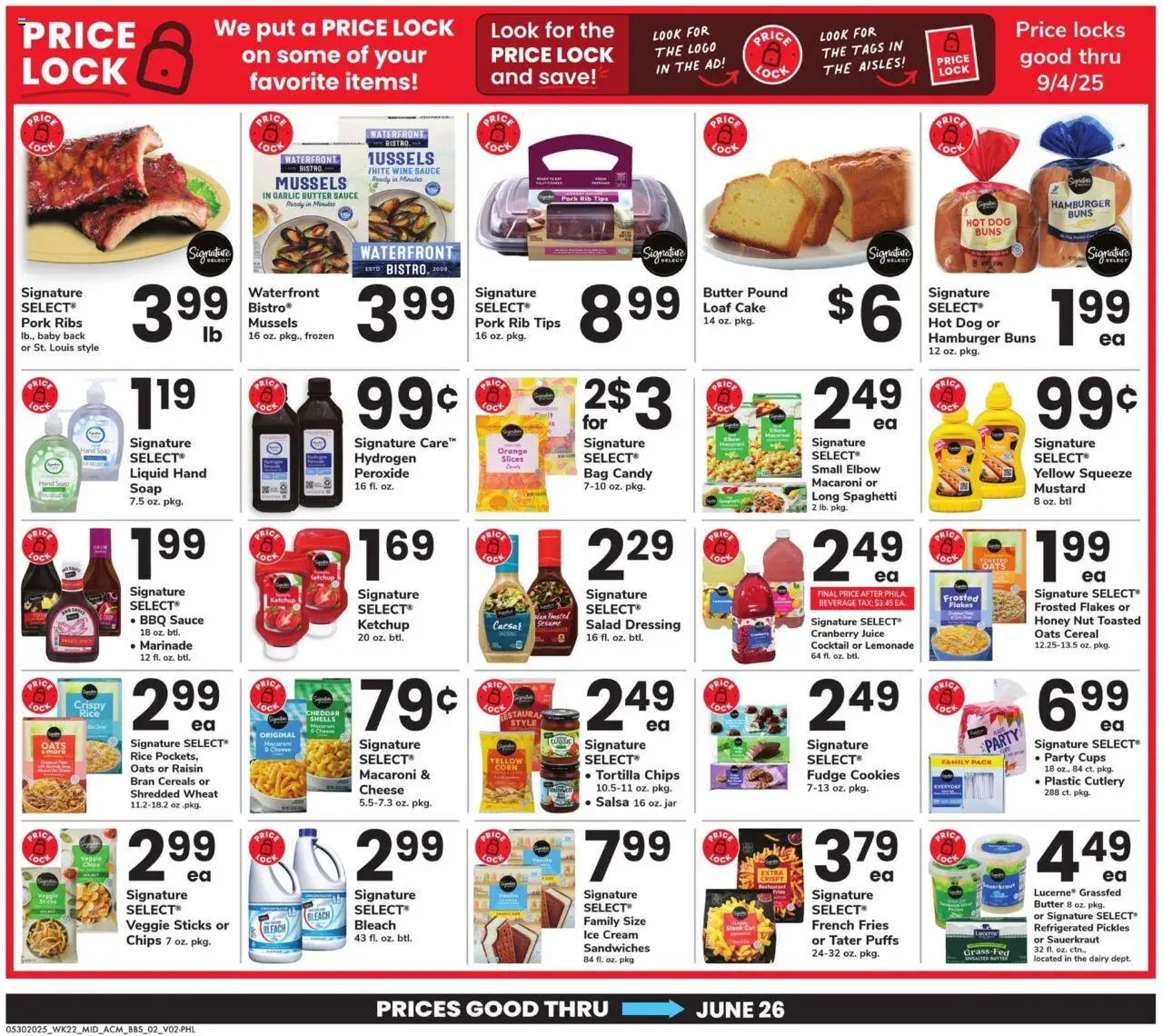 Acme Big Book of Savings - valid from 30.05.2025 | Page: 2 | Products: Wine, Pork, Cookies, Salad