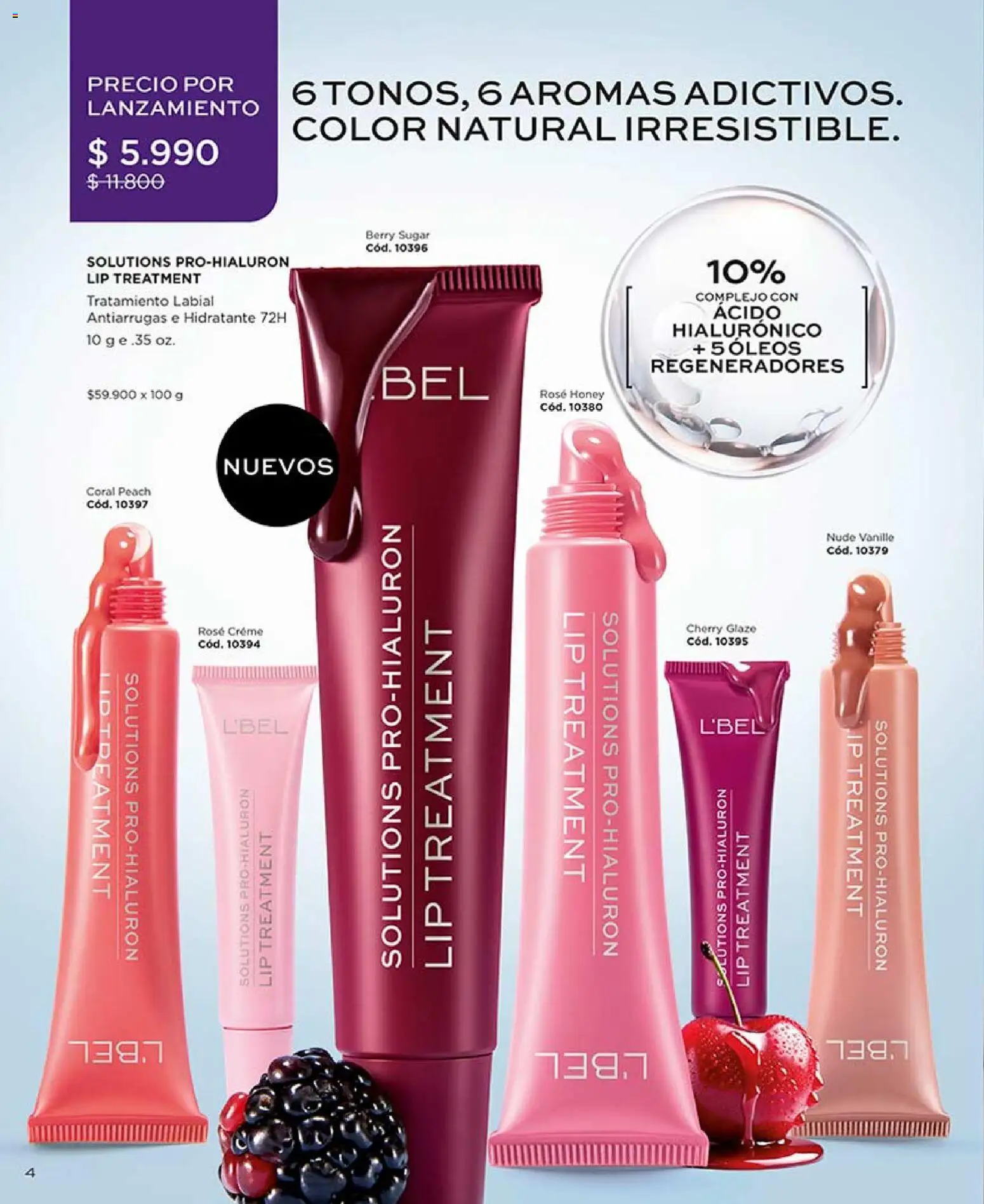 L'Bel Campaña 8 │ válido desde el 30.04.2026 | Página: 6 | Productos: Labial