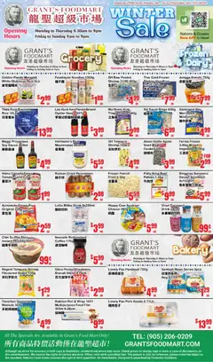 Preview of Oceans flyer - Grant’s Foodmart from shop Oceans valid from 16.01.2026