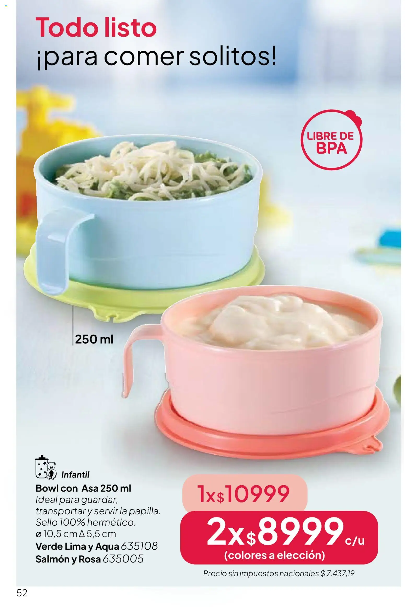 Tupperware Folleto │ válido desde el 10.04.2026 | Página: 53 | Productos: Bowl, Lima