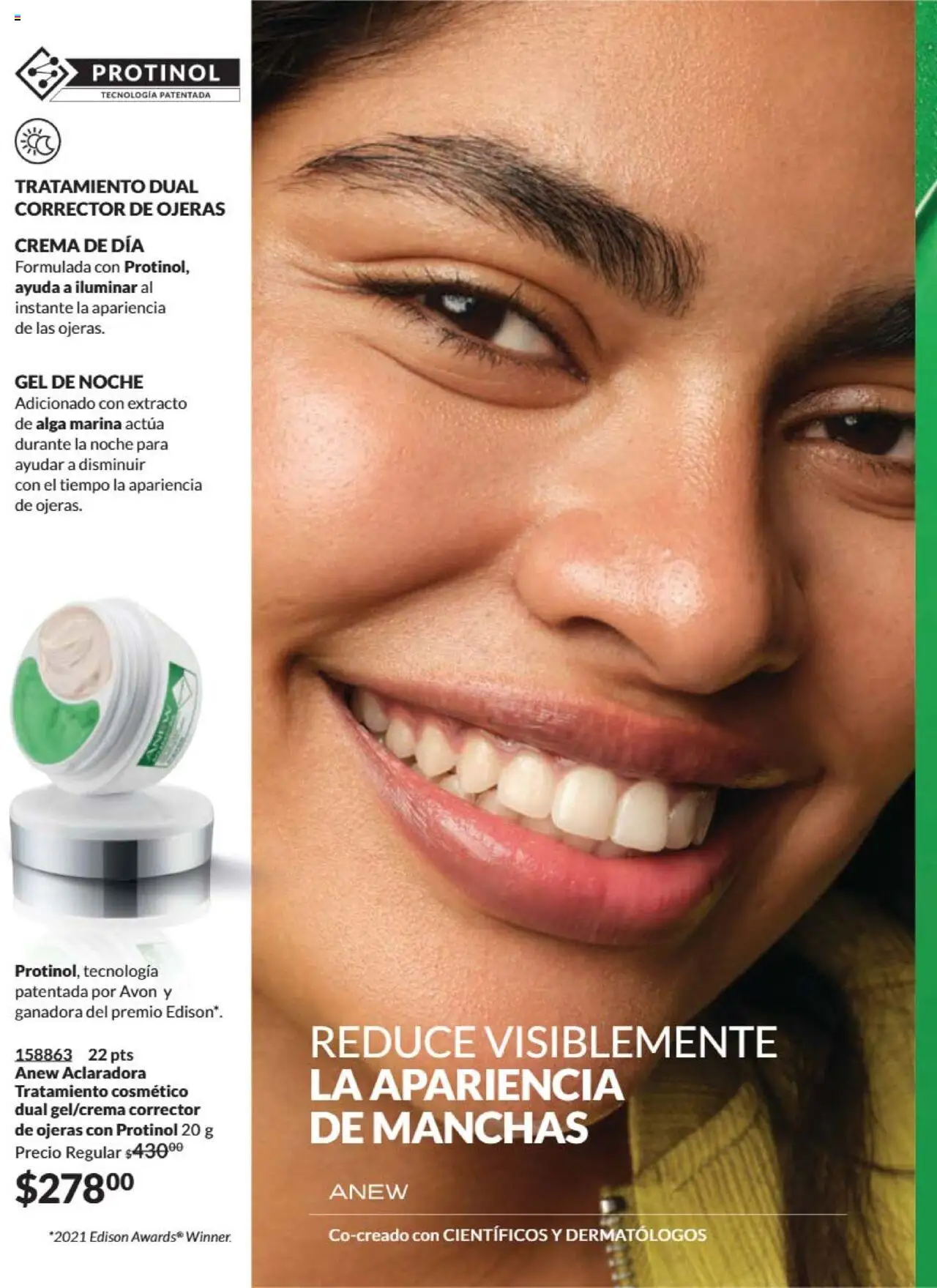 Nuevas ofertas de AVON válidas en toda la República Mexicana desde el 09.10.2025. ¡Encuentra las mejores ofertas en AVON - Campaña 16 2025! | Página: 126 | Productos: Crema, Corrector de ojeras, Corrector