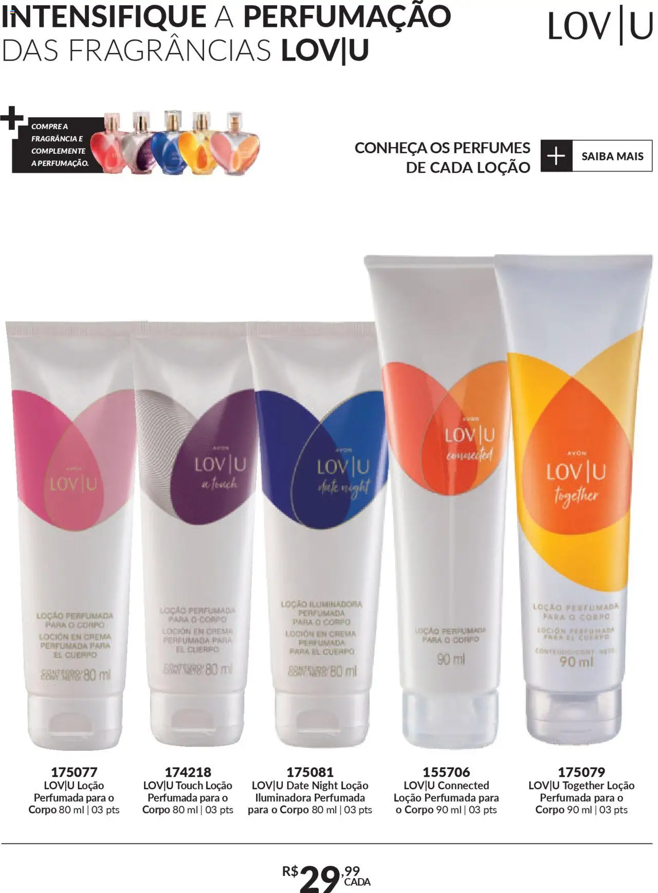 Avon Folheto - válido de 13.08.2025 | Página: 165 | Produtos: Fragrância, Perfumes