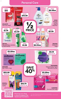 Preview of Priceline Pharmacy catalogue  - valid from 09.04.2026 | Page: 24 | Products: Bath, Shower, Soap, Safe