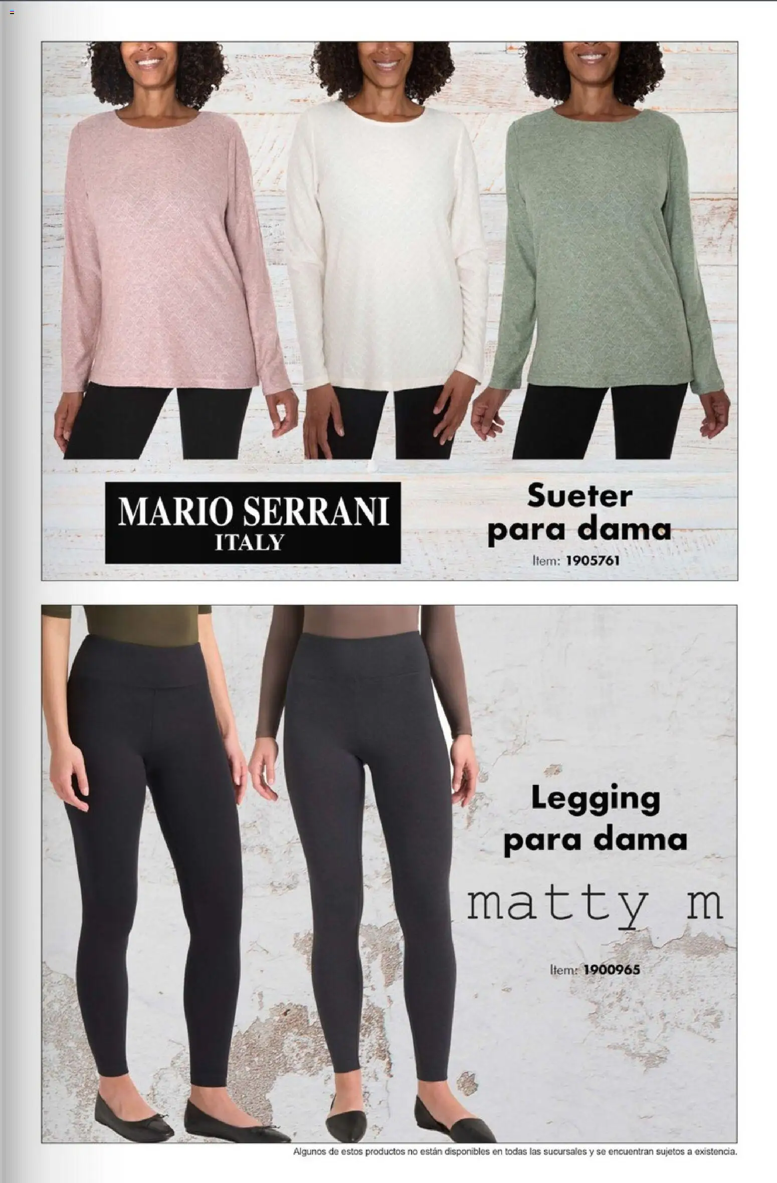 Nuevas ofertas de Costco válidas en toda la República Mexicana desde el 01.11.2025. ¡Encuentra las mejores ofertas en Costco Revista Noviembre! | Página: 107 | Productos: Suéter, Leggings