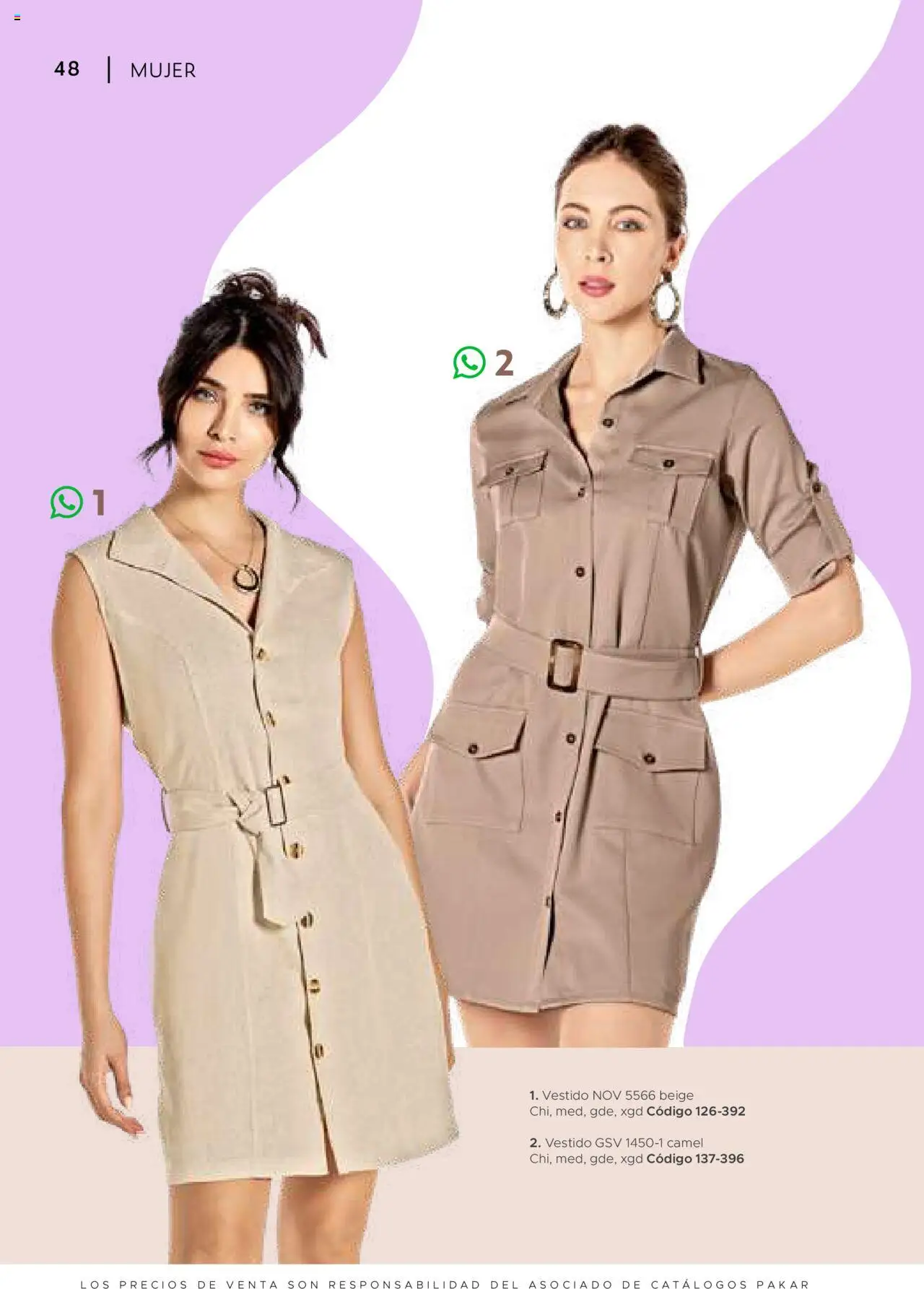 Nuevas ofertas de SC Pakar válidas en toda la República Mexicana desde el 24.07.2025. ¡Encuentra las mejores ofertas en SC Pakar Catálogo Ropa y Accesorios! | Página: 48 | Productos: Vestido
