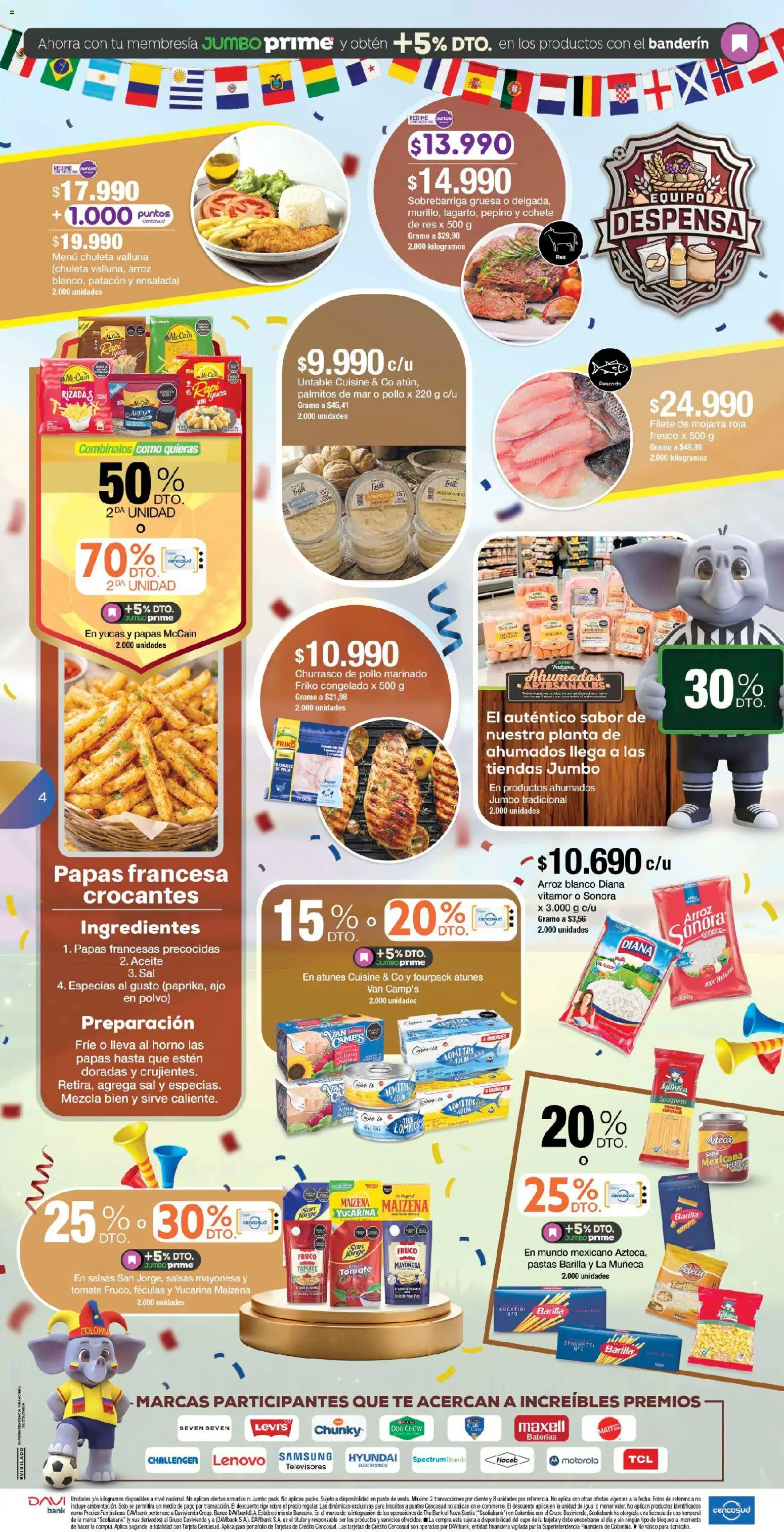 Jumbo revista - valida desde el 10.04.2026 | Página: 4 | Productos: Sal, Ducha Bidet, Polvo, Aceite