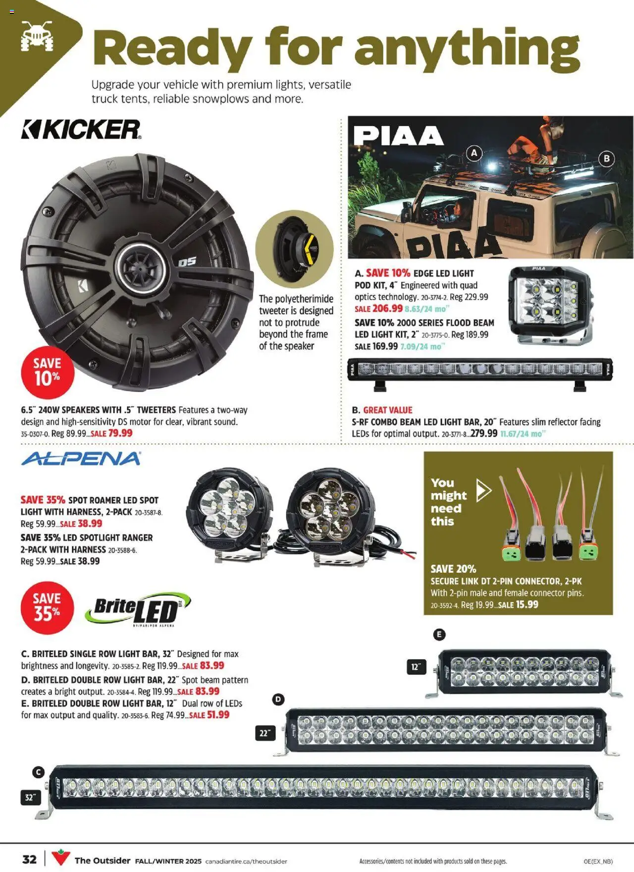 Canadian Tire flyer valid from 29.08.2025 | Page: 37 | Products: Connector, Speaker