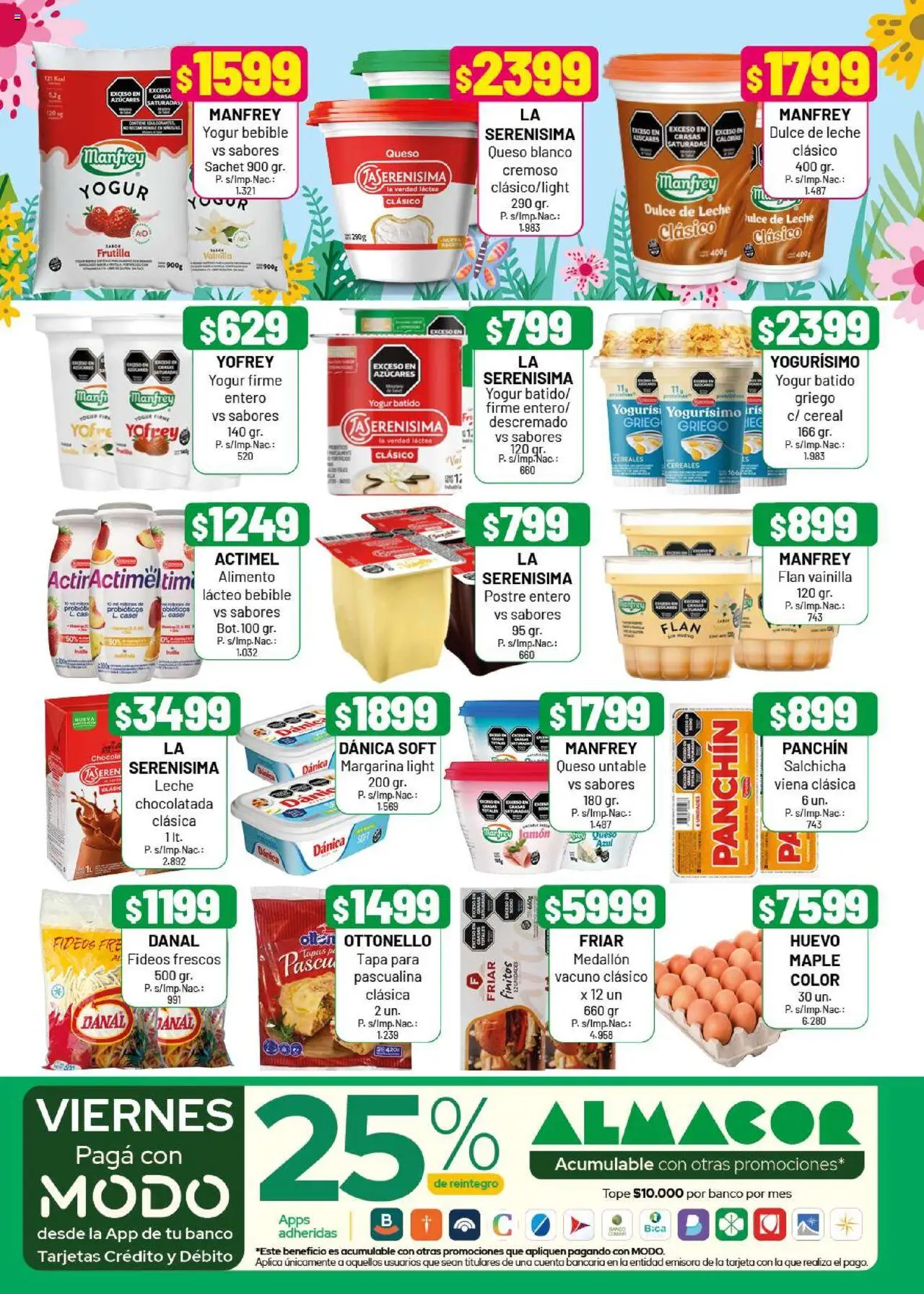 Almacor catálogo │ válido desde el 16.10.2025 | Página: 2 | Productos: Banco, Frutilla, Leche, Chocolatada