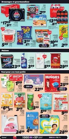 Preview of IGA weekly flyer / circulaire from shop IGA valid from 26.03.2026 | Page: 10 | Products: Chips, Milk, Oil, Chocolate