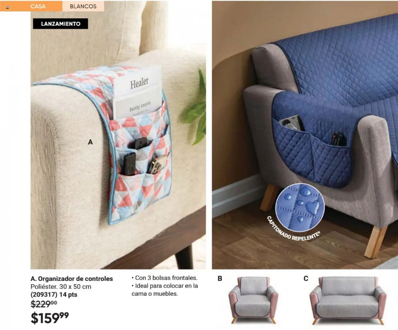 Nuevas ofertas de AVON válidas en toda la República Mexicana desde el 09.10.2025. ¡Encuentra las mejores ofertas en AVON - Casa & Estilo 16 2025! | Página: 96 | Productos: Sofá, Organizador, Cama