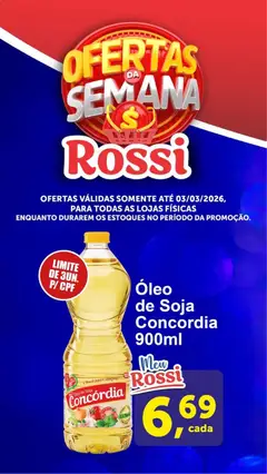 Rossi Supermercados - Ofertas da semana - Pré-Visualização do folheto da loja Rossi Supermercados, válido de 26.02.2026
