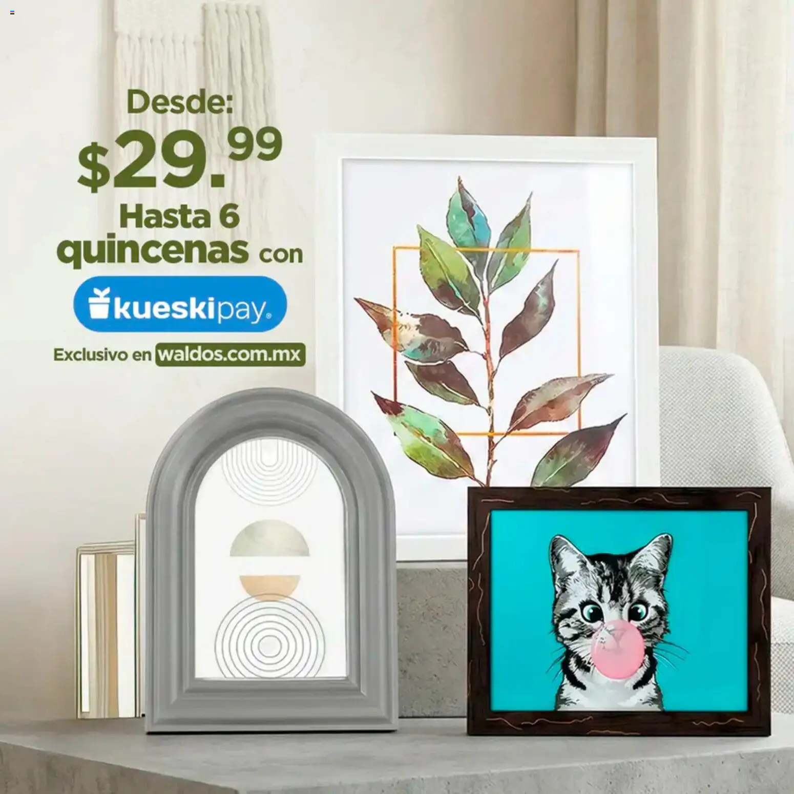 Nuevas ofertas de Waldo's válidas en toda la República Mexicana desde el 09.03.2026. ¡Encuentra las mejores ofertas en Waldo's catálogo! | Página: 6