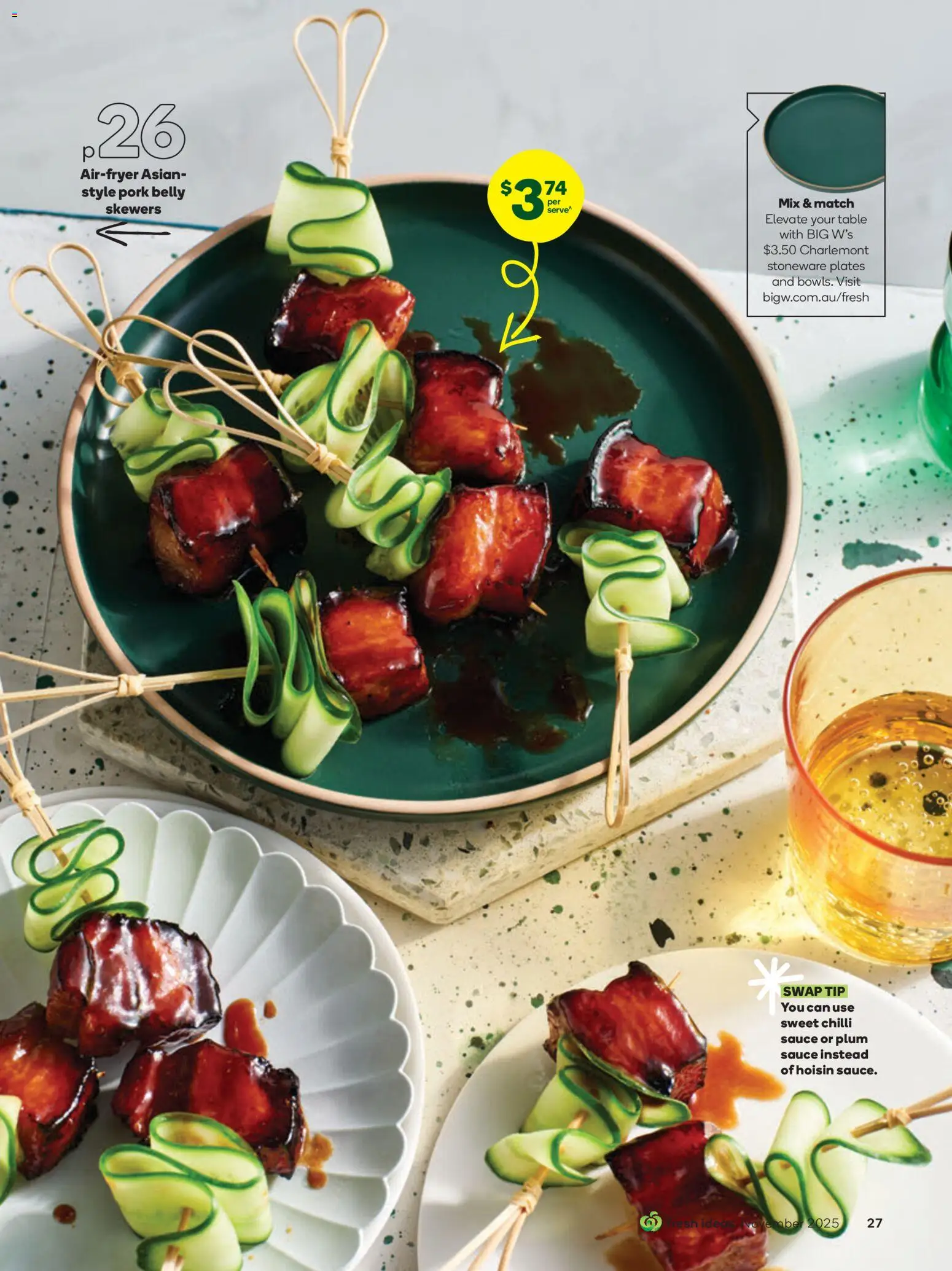 Woolworths catalogue - valid from 01.11.2025 | Page: 27 | Products: Table, Pork, Sauce, Chilli