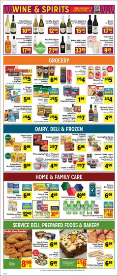 Save Mart Weekly - CA - valid from 10.09.2025 | Page: 2 | Products: Biotin, Corn, Vodka, Cheesecake