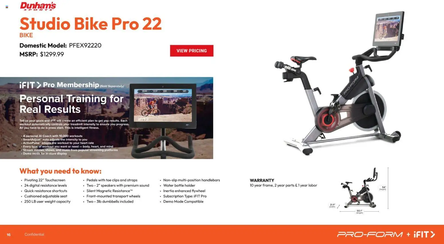 Dunham's Sports Exercise Equipment Guide - valid from 20.11.2025 | Page: 16 | Products: Press, Water, Weight