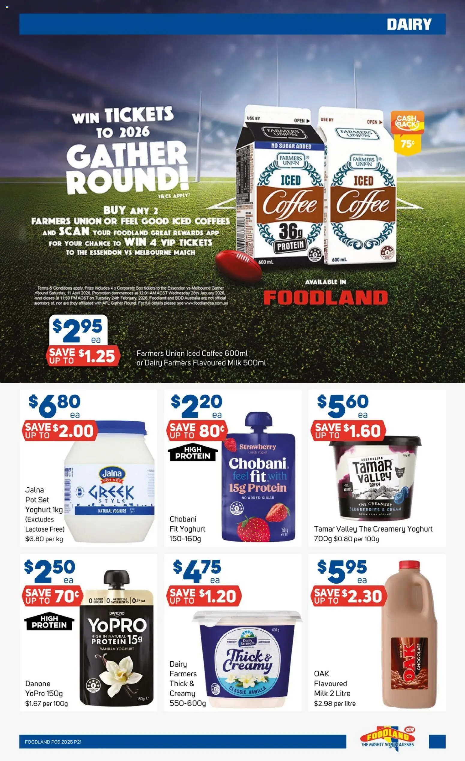 Foodland catalogue - valid from 04.02.2026 | Page: 21 | Products: Box, Pot, Dairy, Chocolate