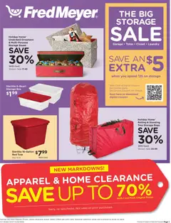 Preview of Fred Meyer weekly ads valid from 07.01.2026