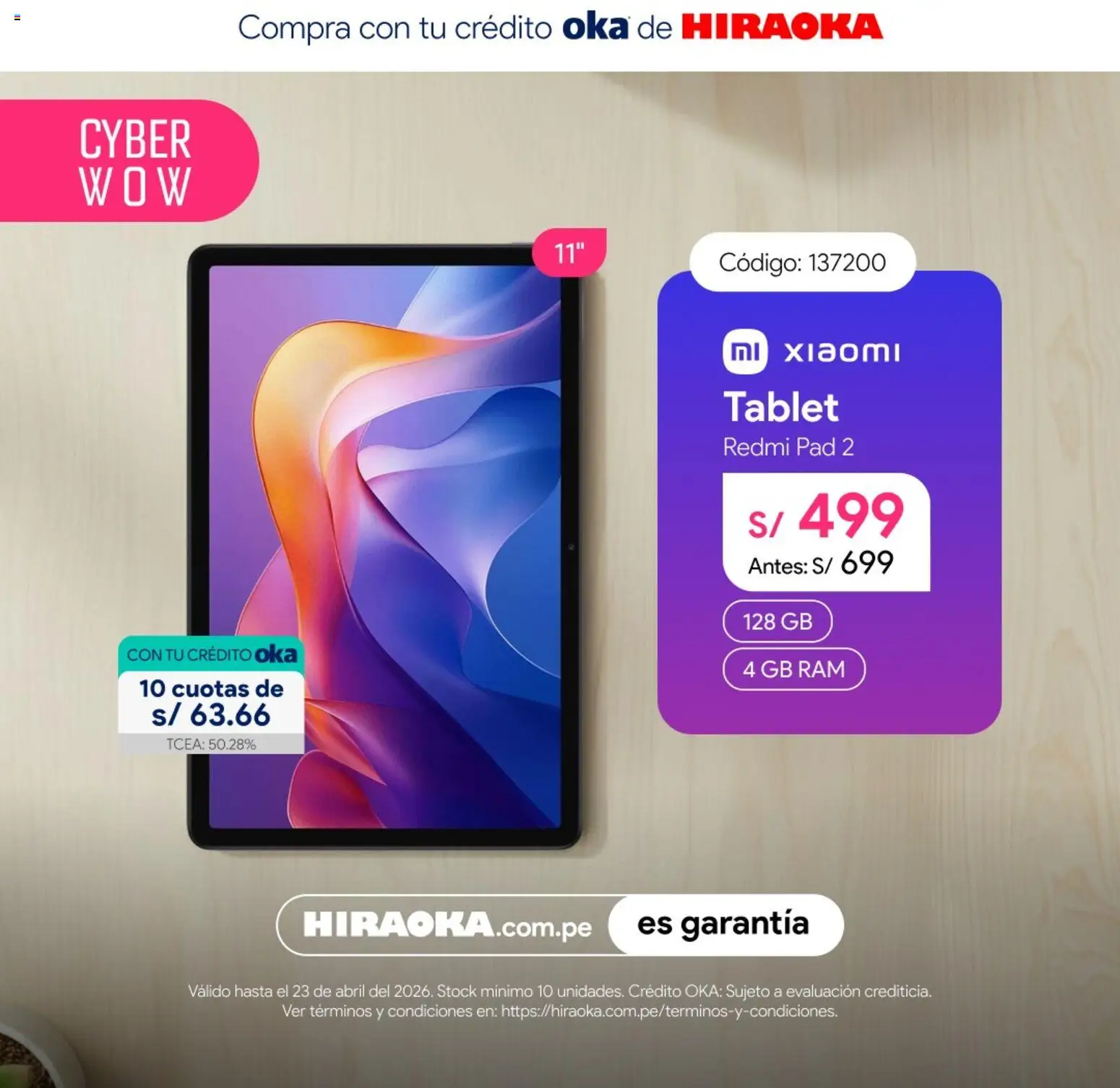 Catálogo Hiraoka válido desde 20.04.2026 | Página: 4