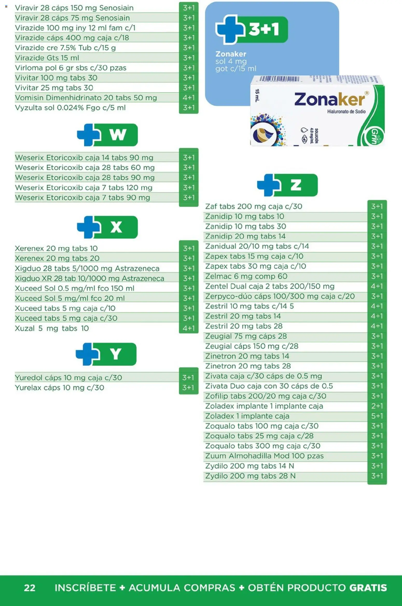 Nuevas ofertas de Chedraui válidas en toda la República Mexicana desde el 27.03.2026. ¡Encuentra las mejores ofertas en Chedraui folleto Promociones Exclusivas! | Página: 22 | Productos: Caja