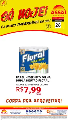 Assaí Atacadista ofertas - TO - Pré-Visualização do folheto da loja Assaí Atacadista, válido de 28.04.2026