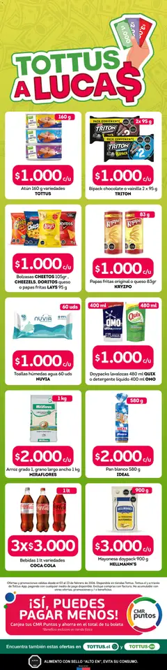 Tottus ofertas  válido desde el 03.02.2026