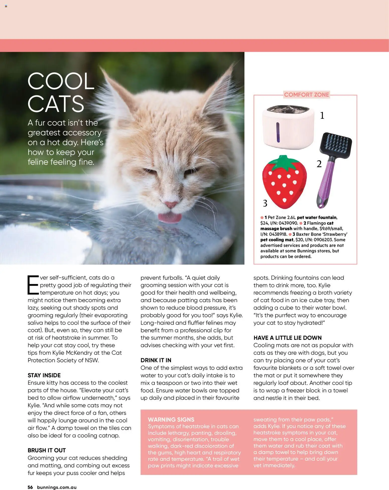 Bunnings Warehouse catalogue - valid from 01.02.2026 | Page: 56 | Products: Fur, Brush, Water, Freezer