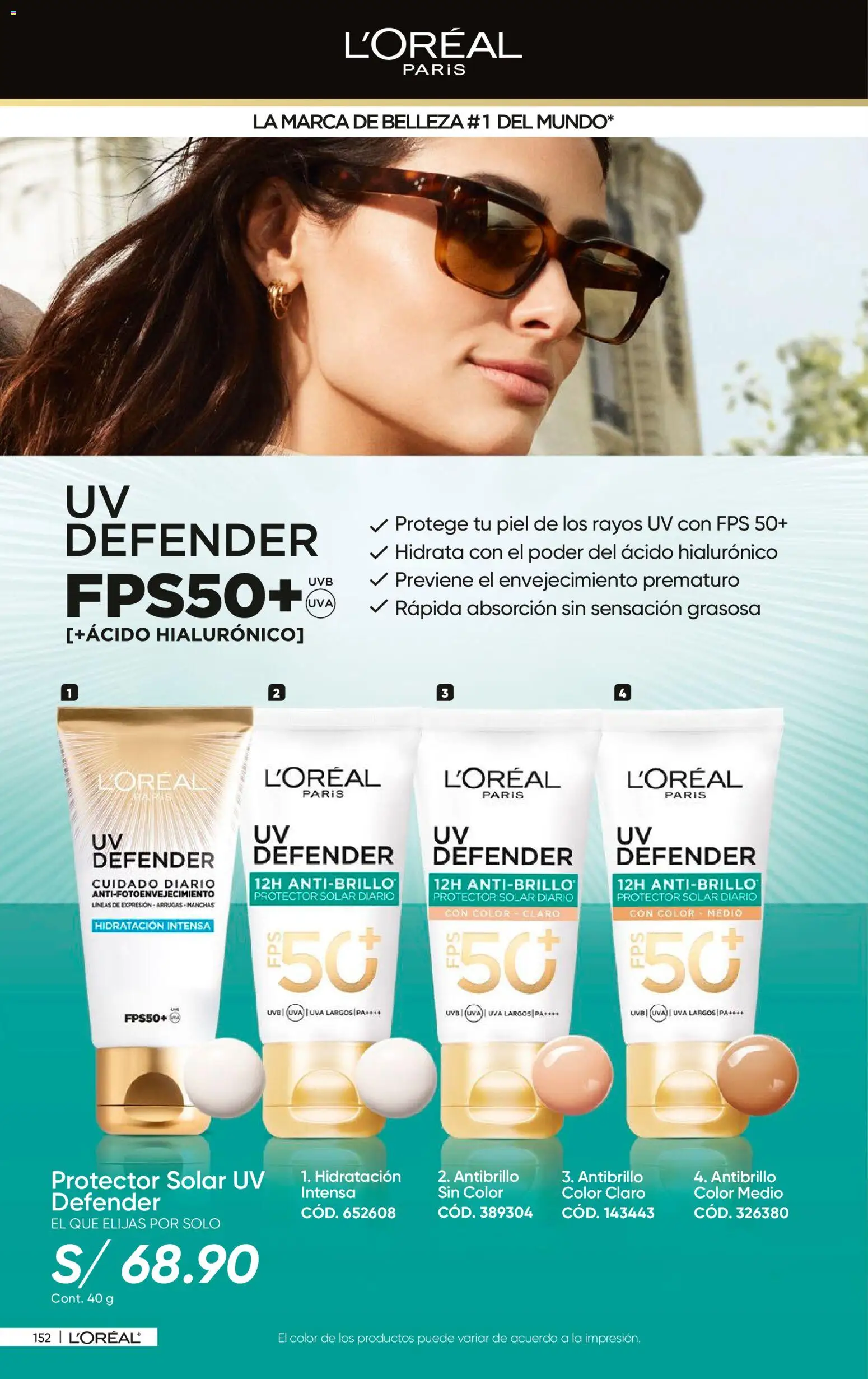 Catálogo Azzorti válido desde 07.01.2026 | Página: 155 | Productos: Protector solar