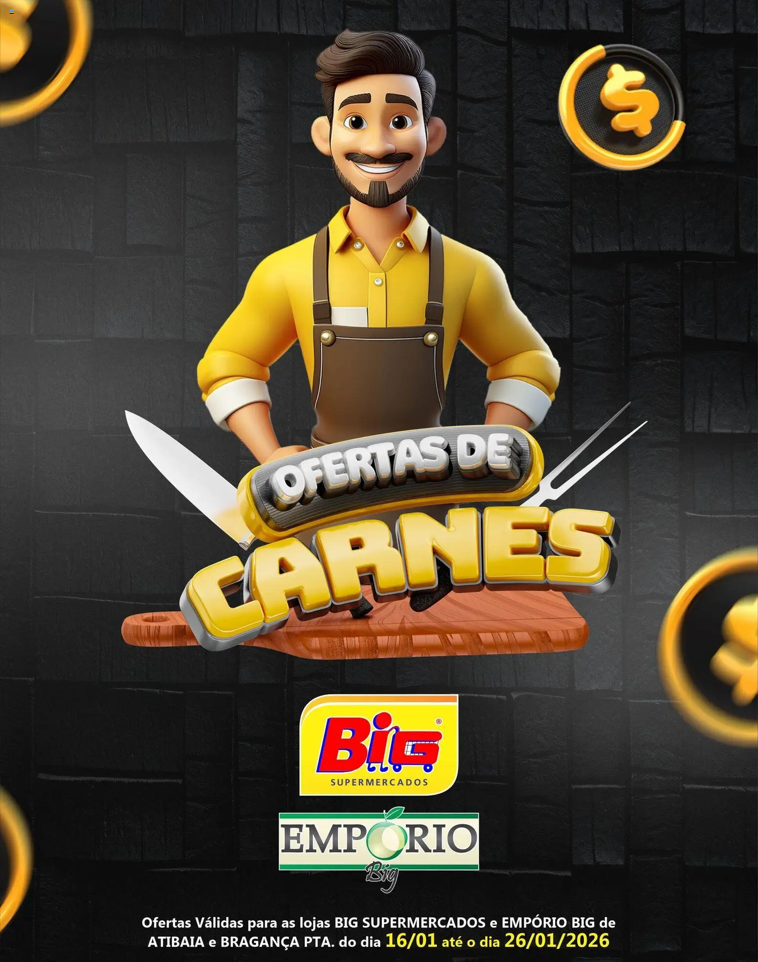 Big Supermercados Folheto - válido de 16.01.2026 | Página: 1
