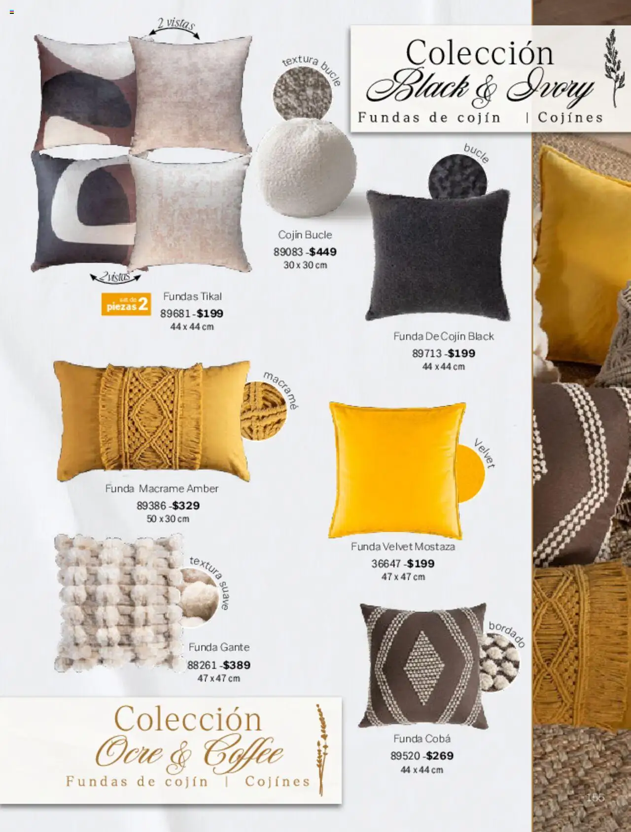 Nuevas ofertas de Vianney válidas en toda la República Mexicana desde el 07.03.2025. ¡Encuentra las mejores ofertas en Vianney catálogo Primavera! | Página: 157 | Productos: Mostaza, Funda