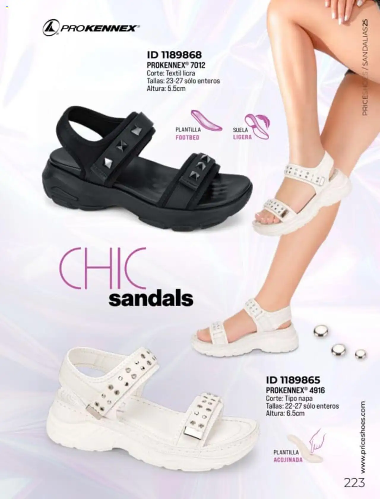 Nuevas ofertas de Price Shoes válidas en toda la República Mexicana desde el 27.01.2025. ¡Encuentra las mejores ofertas en Price Shoes catálogo Sandalias! | Página: 223