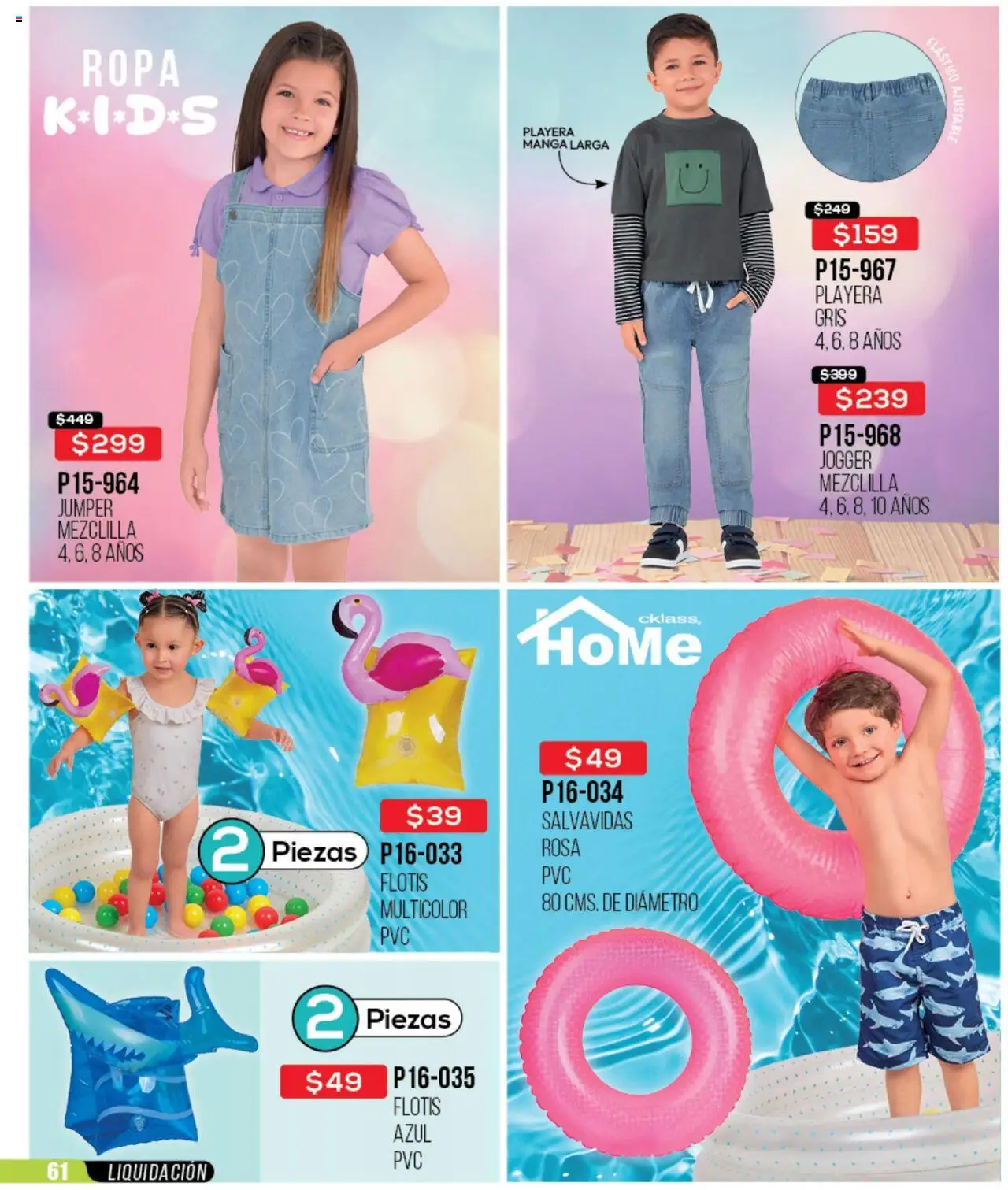 Nuevas ofertas de Cklass válidas en toda la República Mexicana desde el 09.09.2025. ¡Encuentra las mejores ofertas en Cklass - Catálogo Liquidacion Calzado! | Página: 245 | Productos: Manga, Ropa, Playera, Jumper