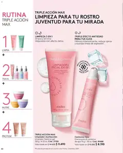 Catálogo Ésika Campaña 18 válido desde el 01.12.2025 | Página: 94 | Productos: Limpiador, Limpiador facial, Crema, Contorno de ojos