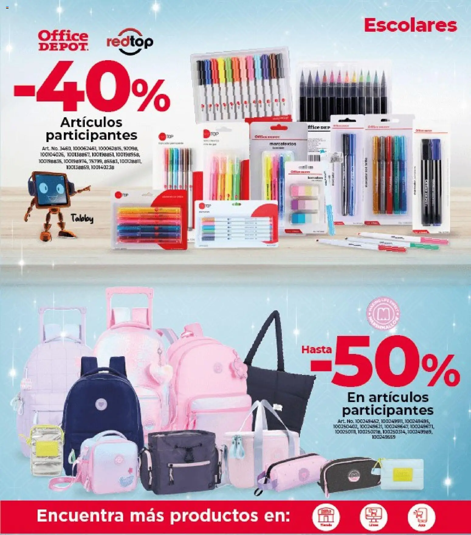 Nuevas ofertas de Office Depot válidas en toda la República Mexicana desde el 01.11.2025. ¡Encuentra las mejores ofertas en Office Depot catálogo! | Página: 11