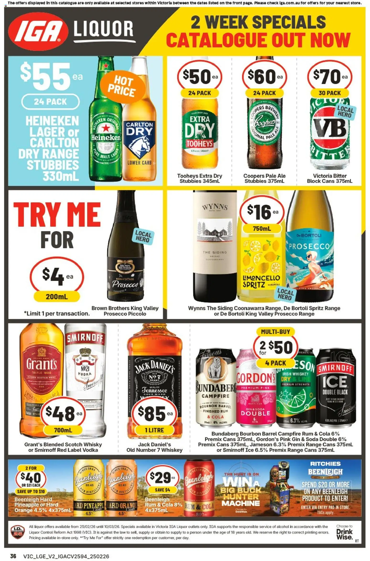 IGA catalogue - valid from 25.02.2026 | Page: 7 | Products: Wood, Scotch, Lime, Date